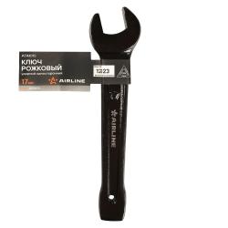 Ключ рожковый ударный односторонний 17мм (ATAK115)