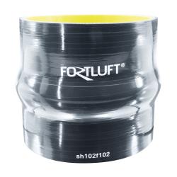 Силиконовый патрубок демпферный 102x100мм sh102f102