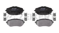 Колодки торм. диск. передн. Toyota Auris (E180) 12- Corolla (E180) 13- bs-1245