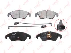 Колодки тормозные AUDI A4/A4 ALLROAD/A5/Q5 1.8-3.2 07- передние с датч. BD-1219