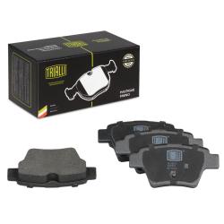 TRIALLI PF 4023 Колодки тормозные дисковые для автомобилей Citroen C4 (04-) / Peugeot 207 (06-) / 307 (00-) задние