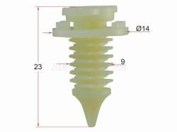 Клипса обшивки двери GM (1 шт.)