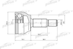 ШРУС PCV1429
