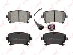 Колодки тормозные VOLKSWAGEN T5 03>/MULTIVAN 03> с датчиком задние BD-8033