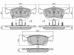 Колодки тормозные (Спереди) Toyota Avensis (T220) 97-03