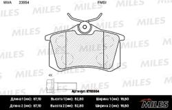 E110004 Колодки тормозные AUDI 96-/CITROEN/RENAULT/PEUGEOT 98-/VW 95- зад. SemiMetallic