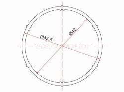 Прокладка впускного коллектора SKODA OCTAVIA 04-/AUDI A3 96-12/VOLKSWAGEN GOLF 97-/