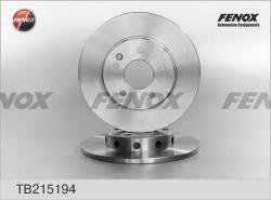 Диск тормозной MERCEDES W202 93-00 передний D 284мм. TB215194