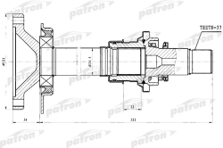 PDSV028 Вал приводной