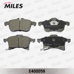 E400058 Колодки тормозные OPEL ASTRA G/H/ZAFIRA A передние LowMetallic