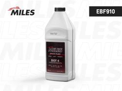 Жидкость тормозная MILES DOT 4 0,850л Brake Fluid EBF910