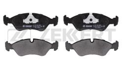 Колодки торм. диск. передн. Opel Omega A 88- Daewoo Nexia (KLETN) 95- Chevrolet Lanos (T100 T150)  bs-1488