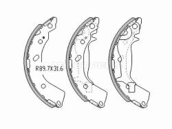 Колодки тормозные барабанные Hyundai Getz 02-11 / i10 07-10