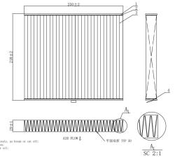 Фильтр для а/м Jetta VS5 (19-)/VS7 (19-) 1.4T (салон.) (CRV55272)
