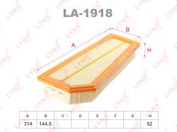 Фильтр воздушный MB W204/212 1.8 07- LA-1918