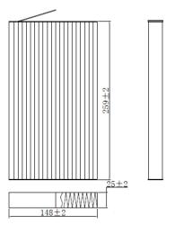 Фильтр для а/м Nissan Juke (10-) 1.6i/Leaf (10-) (салон.уголь.) (CRVC15001)