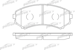 PBP1603 Колодки тормозные дисковые