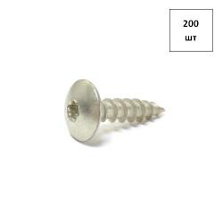 Шуруп 7х50 желтый увел. шляпка TX 200шт FORTLUFT sts030531