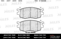 E100064 Колодки тормозные HYUNDAI ACCENT/i20/KIA RIO 05- передние SemiMetallic