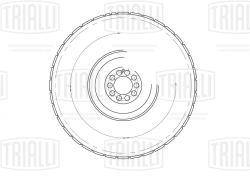 Маховик для а/м Mercedes-Benz Actros MP2/MP3 (03-) с дв. OM541 (FW 826)