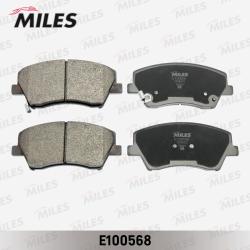 E100568 Колодки тормозные HYUNDAI ELANTRA 17- передние SemiMetallic