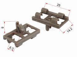 Клипса уплотнителя двери BMW (1 шт.)