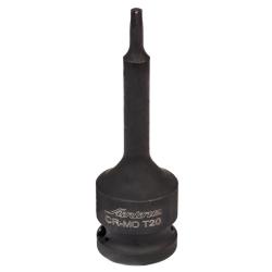 AIRLINE ATAS022 Головка ударная торцевая 1/2&quot; DR внешний TORX T20 L=78 мм