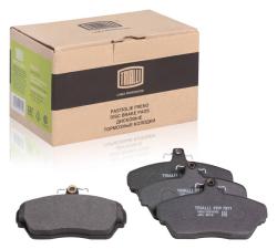 TRIALLI PFP 7971 Колодки тормозные дисковые для автомобилей ГАЗ 3302 ГАЗель передние ECO (semi-metallic/полуметаллические)