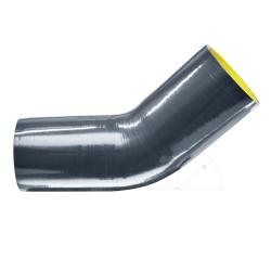 Силиконовый изгиб 102мм 45 градусов shb10245