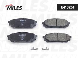 E410251 Колодки тормозные SUBARU IMPREZA 2.0 11.02- задние LowMetallic