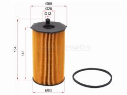 Фильтр масляный (картридж) LR DISCOVERY III/IV 2.7 TD 04-16/RANGE ROVER SPORT 2.7 TD 05-13