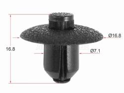 Клипса капота TOYOTA/LEXUS (1 шт.)