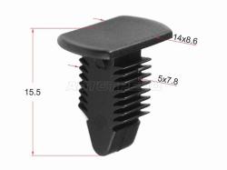 Клипса универсальная фиксатор (1 шт.)
