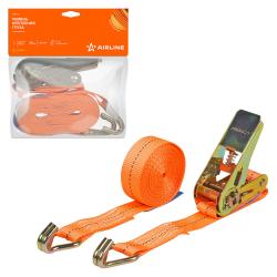 Ремень крепления груза с храповиком 1 т, 3 м (AS-T-41)