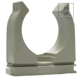 Зажим для пласт.труб ECLIP 50 20шт FORTLUFT sts022761