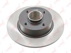 Диск тормозной RENAULT CLIO III 05-/MEGANE II 02- задний без подшипника BN-1808