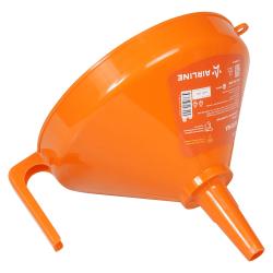 Воронка D-200мм с жестким носиком, L=180мм, рукоятка (APFP001)