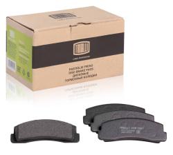 TRIALLI PFP 7501 Колодки тормозные дисковые для автомобилей Лада 2121 передние ECO (semi-metallic/полуметаллические)