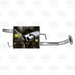 Глушитель для а/м Lifan Solano (10-) осн. (алюм. сталь) (EMM 2702)