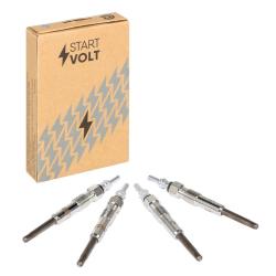 STARTVOLT GLSP 509 Комплект свечей накаливания (4шт) для автомобилей VAG Transporter T5 (09-) 1.9TDI/2.5TDI