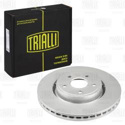 Диск торм. для а/м Jeep Grand Cherokee IV (WK2) (10-) перед. d=350 (окраш.) (DF 073208)