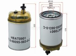 Фильтр топливный грубой очистки с колбой ISUZU ELF NPR/NQR 03- EURO4/5