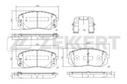 Колодки торм. диск. передн. Kia Optima IV 15- Soul II 14- Sportage III IV 10- Hyundai Tucson III bs-1122
