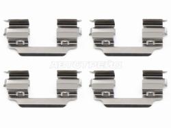 Комплект монтажный тормозных колодок FR NISSAN MICRA 02-10/NOTE 06-