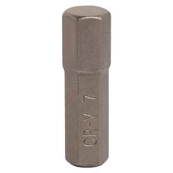 Бита вставка 1/4" HEX 7мм, L=25мм (ATAR013)