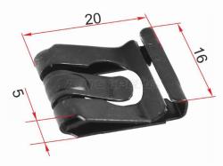 Зажим металлический RENAULT (1 шт.)