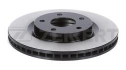 Диск торм. перед. NISSAN QASHQAI (J10 NJ10 JJ10E) 06- X-TRAIL (T31) 07- JUKE (F15) 10- (с покрыт bs-5183b