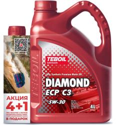 Масло моторное TEBOIL Diamond ECP C3 5W-30, ПРОМО 4+1 3453876P