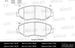 Колодки тормозные HONDA CR-V II/ELEMENT 02- передние SemiMetallic E100367
