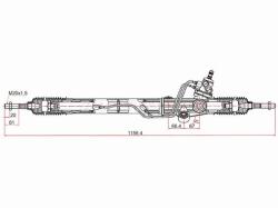 Рейка рулевая Toyota Land Cruiser 98-02 LHD